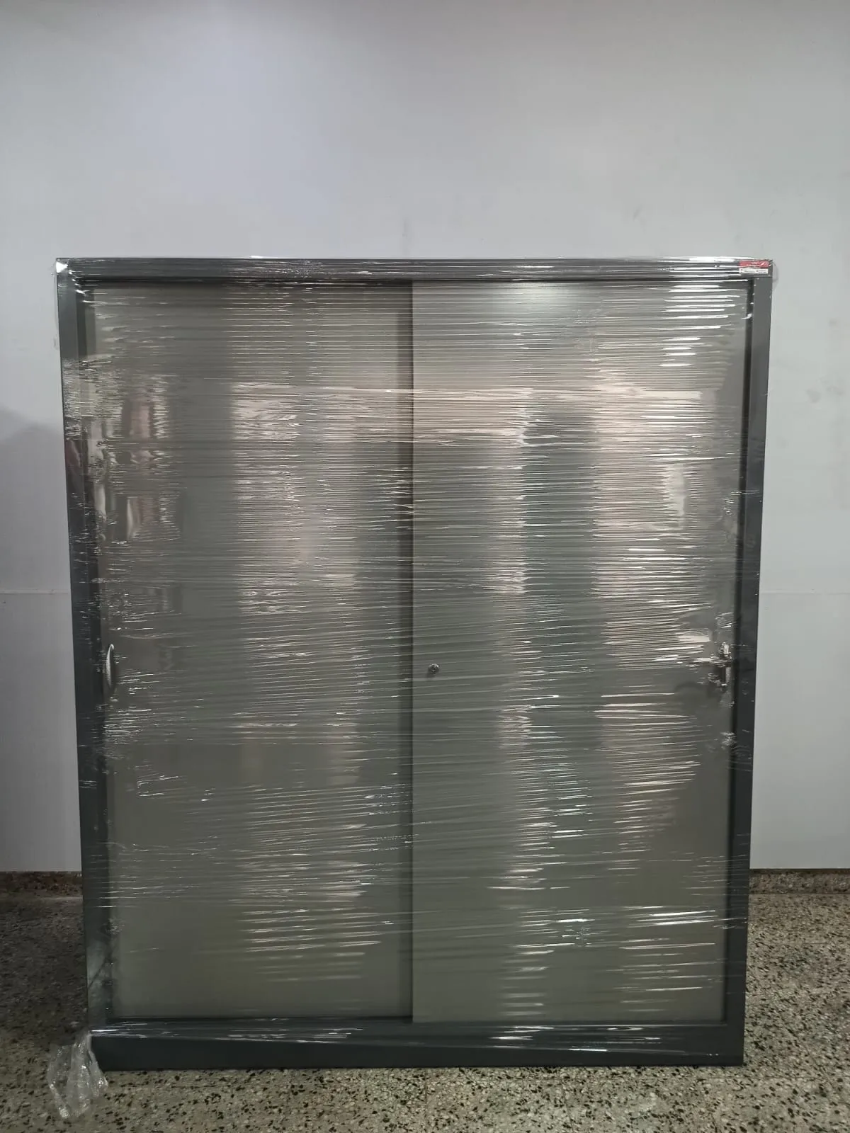 Armario Metálico Biblioteca Con División Central 180x150x45 Con Cerradura